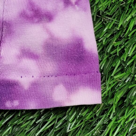 Vintage 90s Phoenix Suns Tie-Dye Shirt S/M 19x24 Purple Made in USA - Picture 6 of 13